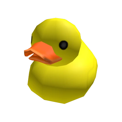 Yellow Rubber Duck Roblox limited