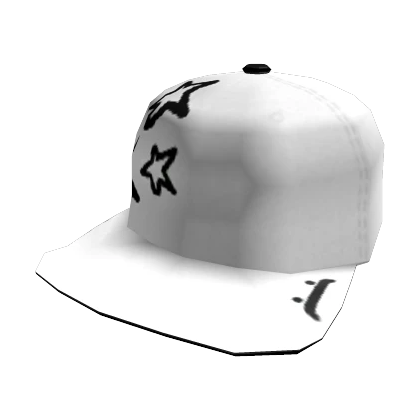 White Star Cap Roblox limited hat